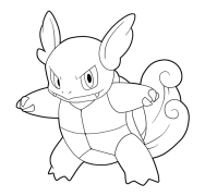 Wartortle Online Värvimine